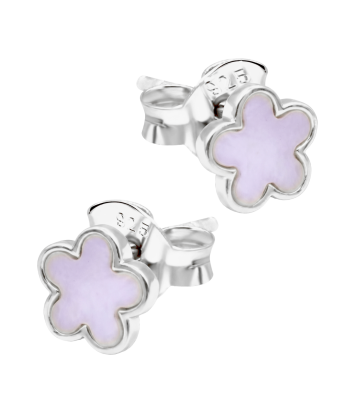 Flower Silver Stud Earring STS-7066